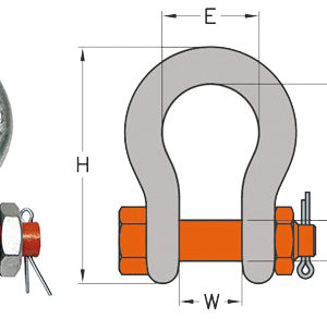 Yoke DA 838 Grade 6 Shackle